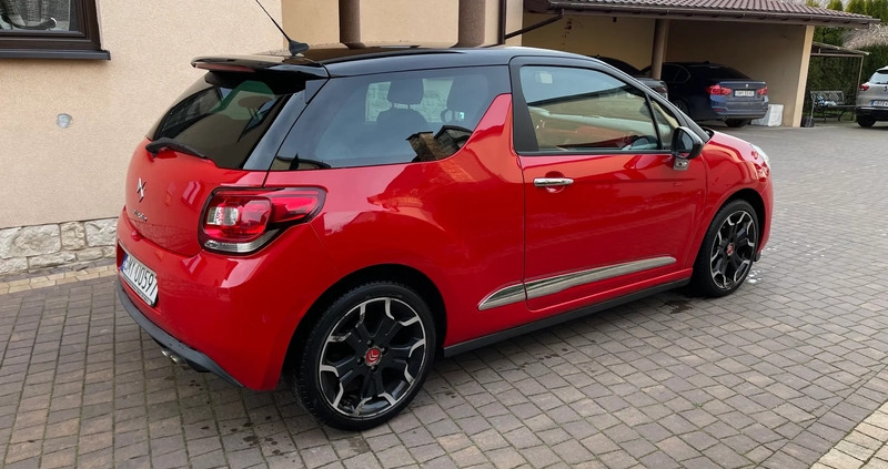 Citroen DS3 cena 22300 przebieg: 222000, rok produkcji 2012 z Golina małe 191